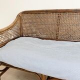Rattan bench and canning