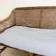 Banquette rotin et cannage
