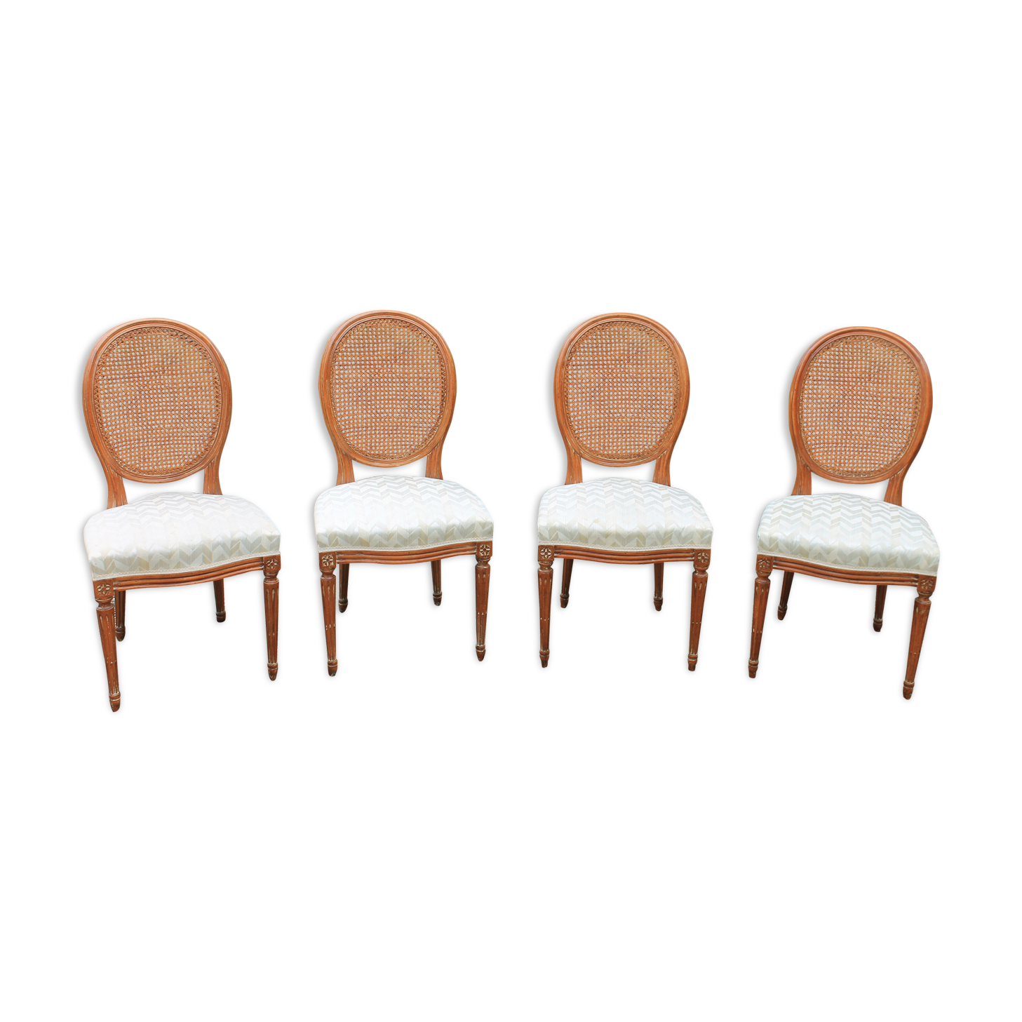 Set of 4 chairs Louis XVI