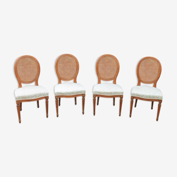 Set of 4 chairs Louis XVI