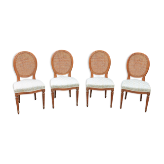 Set of 4 chairs Louis XVI
