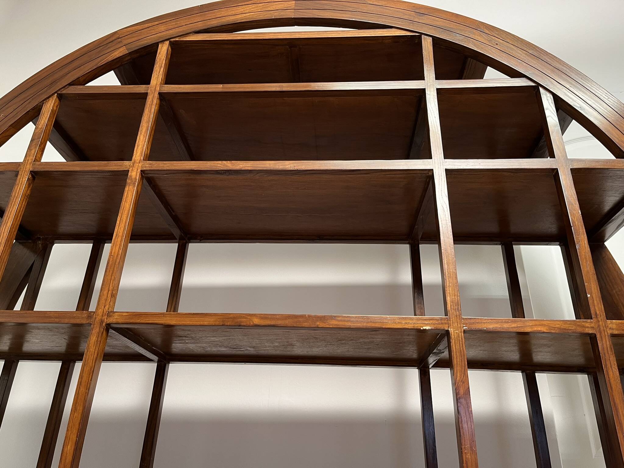 Bibliothèque en teck Asiatique vintage