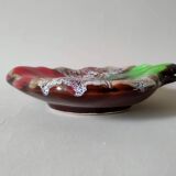 Vallauris vintage leaf ashtray bowl empty pocket