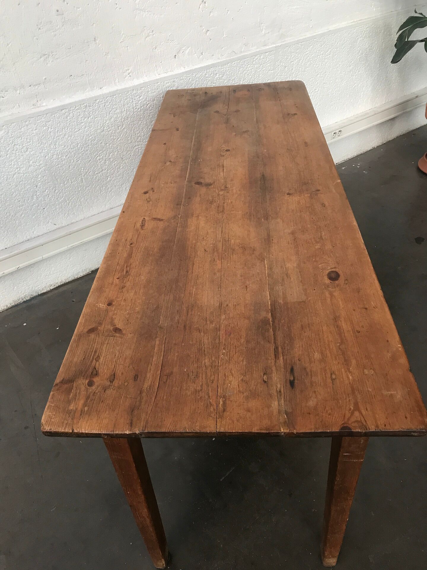 Old bistro table