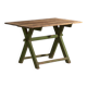 Antique trestle table made of pine wood – Central Europe, circa 1900