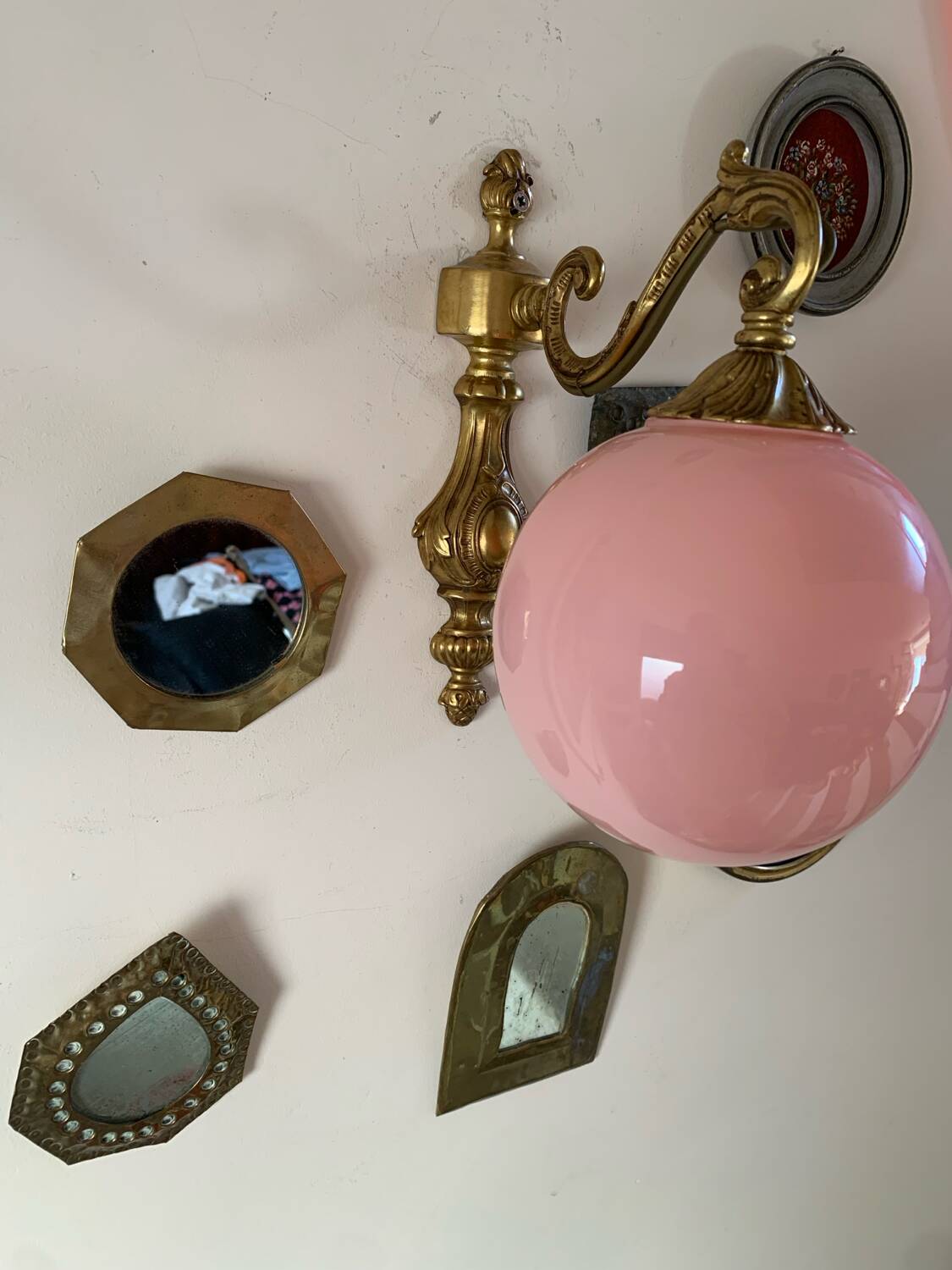 Pair of antique wall sconces