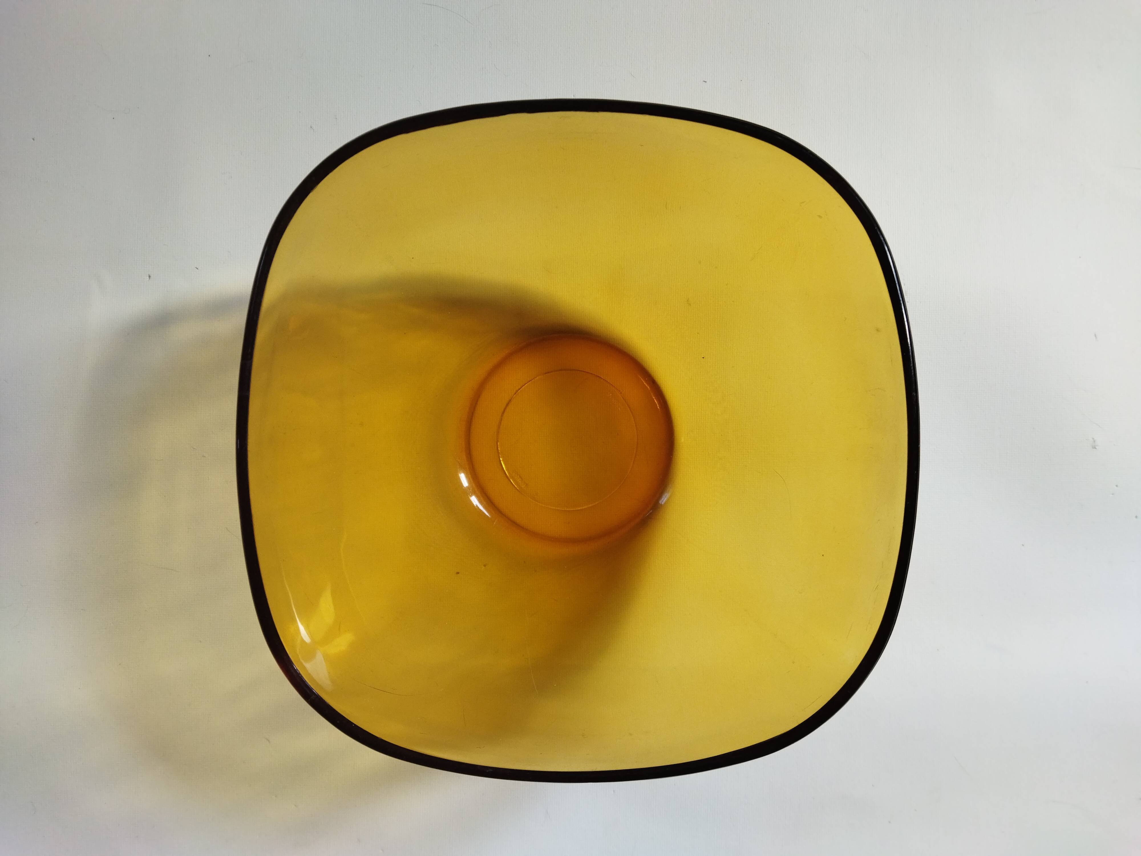 Vereco amber salad bowl