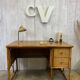 Vintage rattan desk