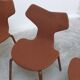 Rare set of 4 first edition 'Grand Prix' chairs by Arne Jacobsen for Fritz Hansen, 1959