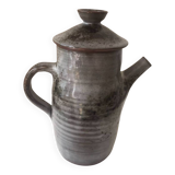 Beautiful stoneware coffee pot from the loir region, 1950s, thierry and chantal robert