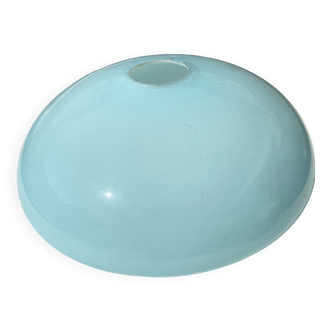 Abat jour opaline bleu