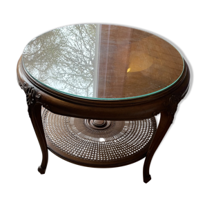 ancienne table Basse - ronde