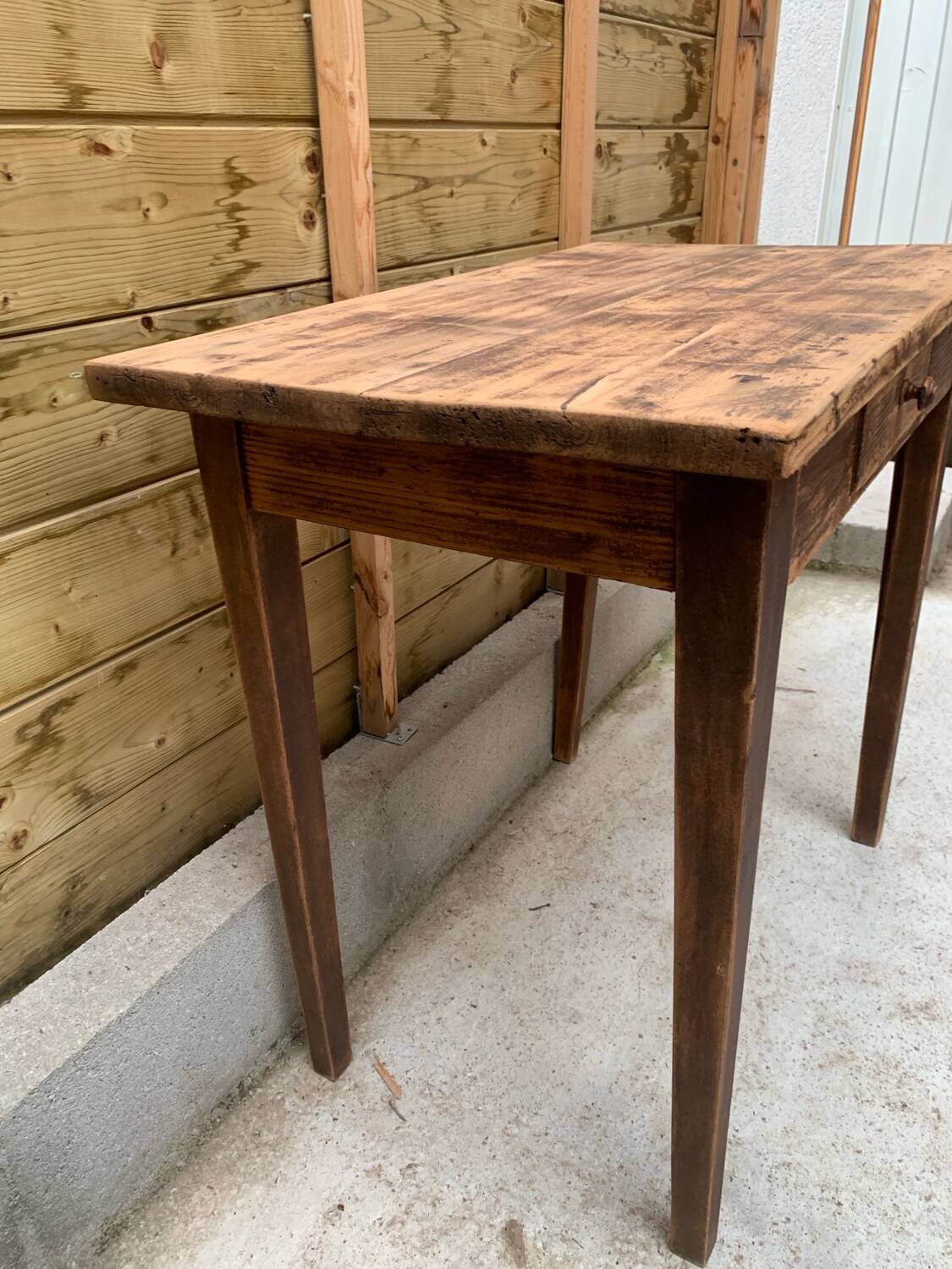 Table de ferme bureau