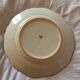 Plate ancient bird in Malicorne earthenware