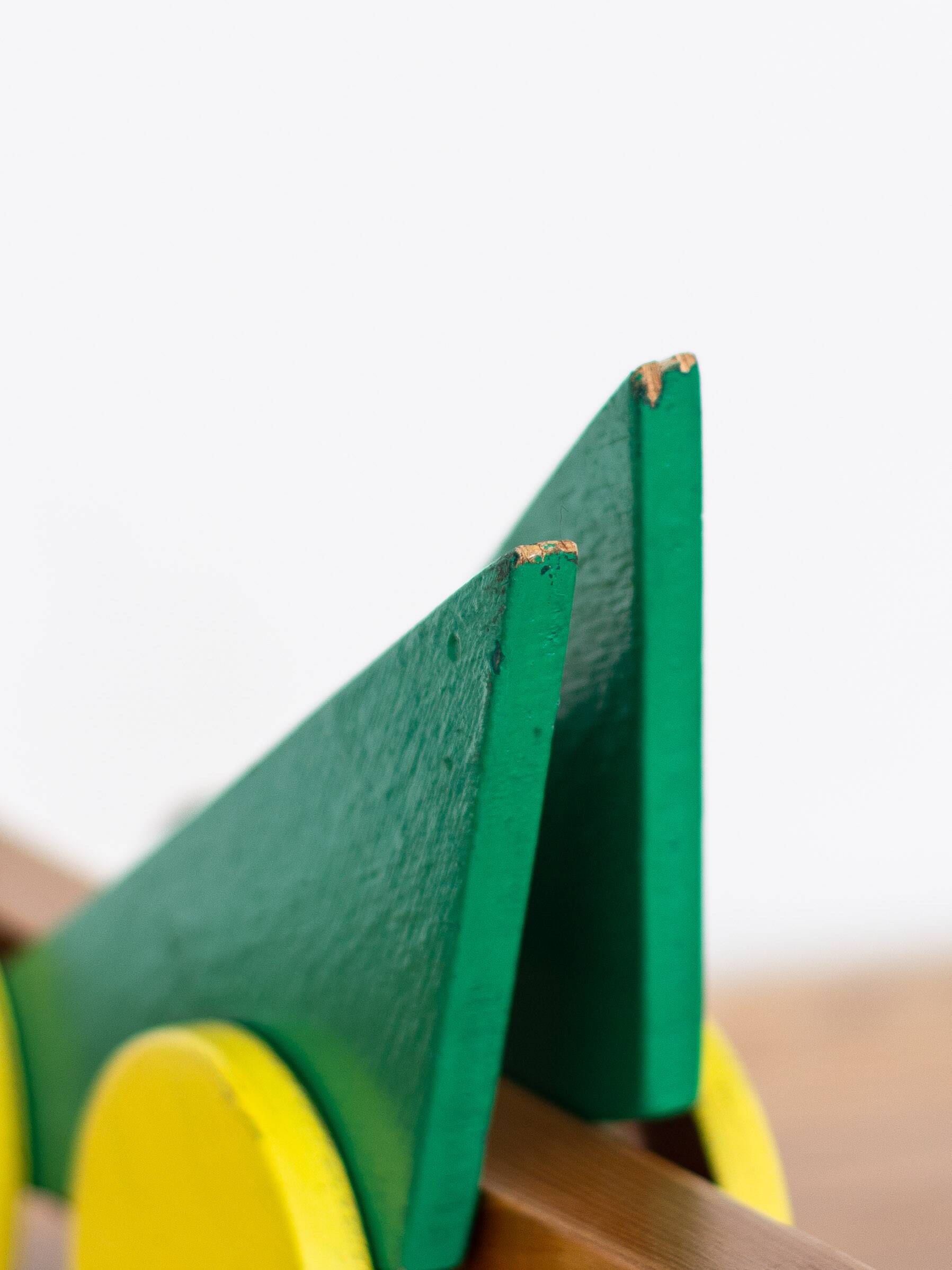 Grasshopper-shaped toy on wheels - 1950s/60s