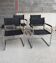 4 fauteuils B34 par Marcel Breuer années 80