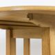 Guillerme et Chambron. Natural oak table. 1970s.