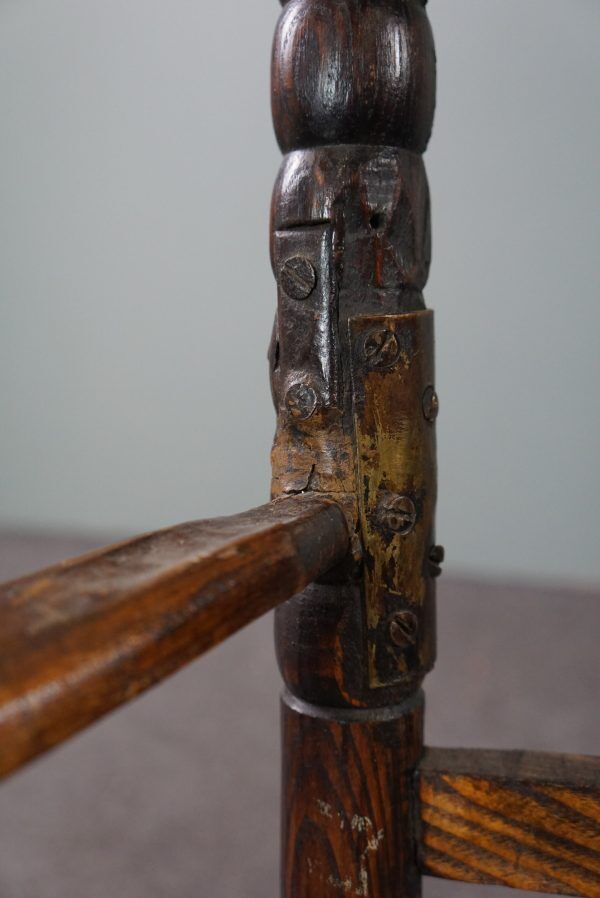 Rocking chair Antique Arts and Crafts Bobbin, English, 19th century