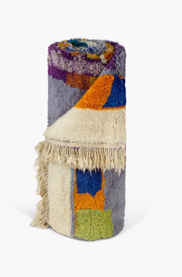 Tapis mrirt berbere coloré matisse  255 X 155