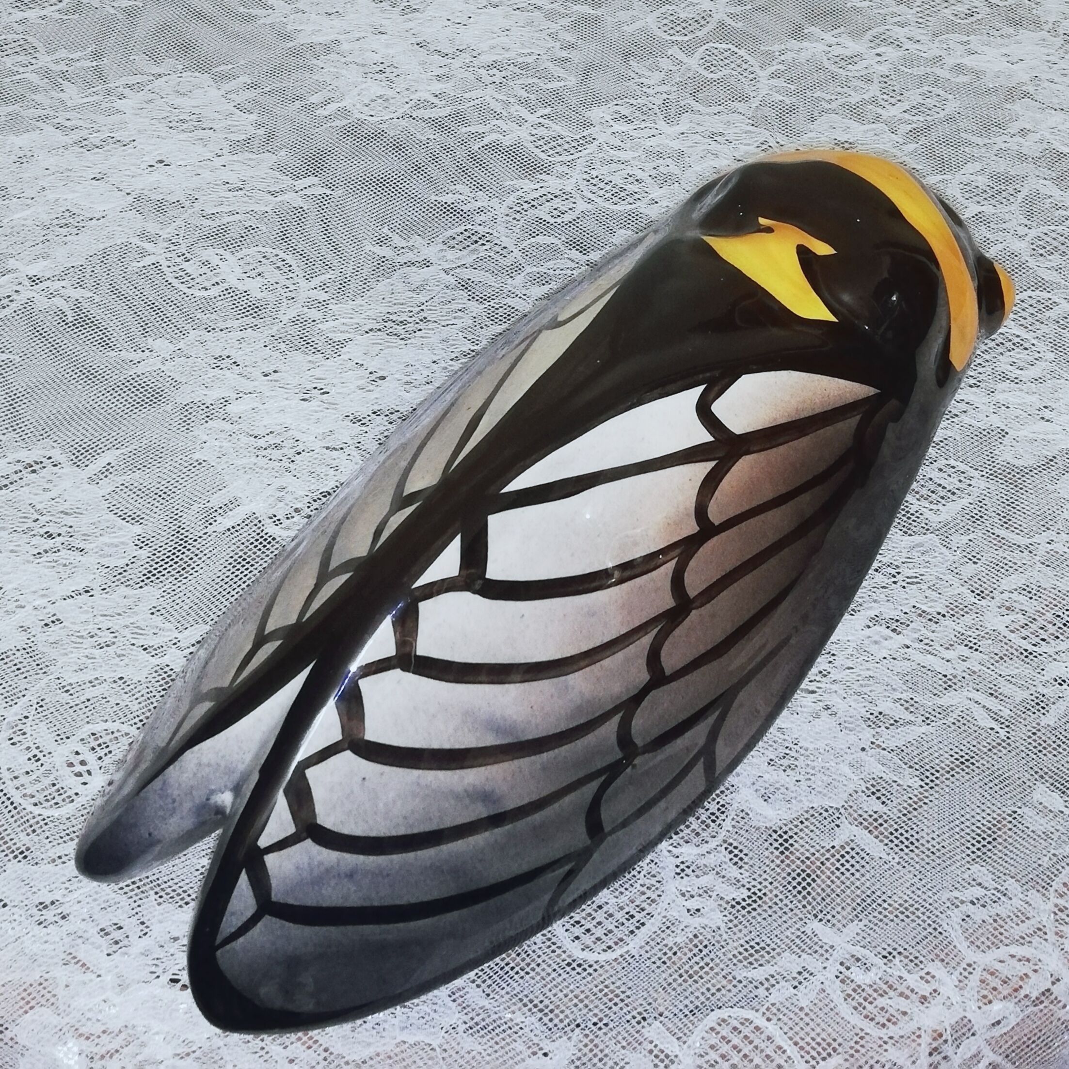 Bouquet cicada ceramic length 35cm