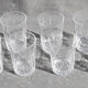 8 signed Baccarat cut crystal glasses richelieu model