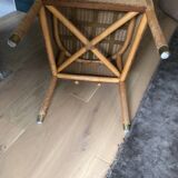 Rattan armchair