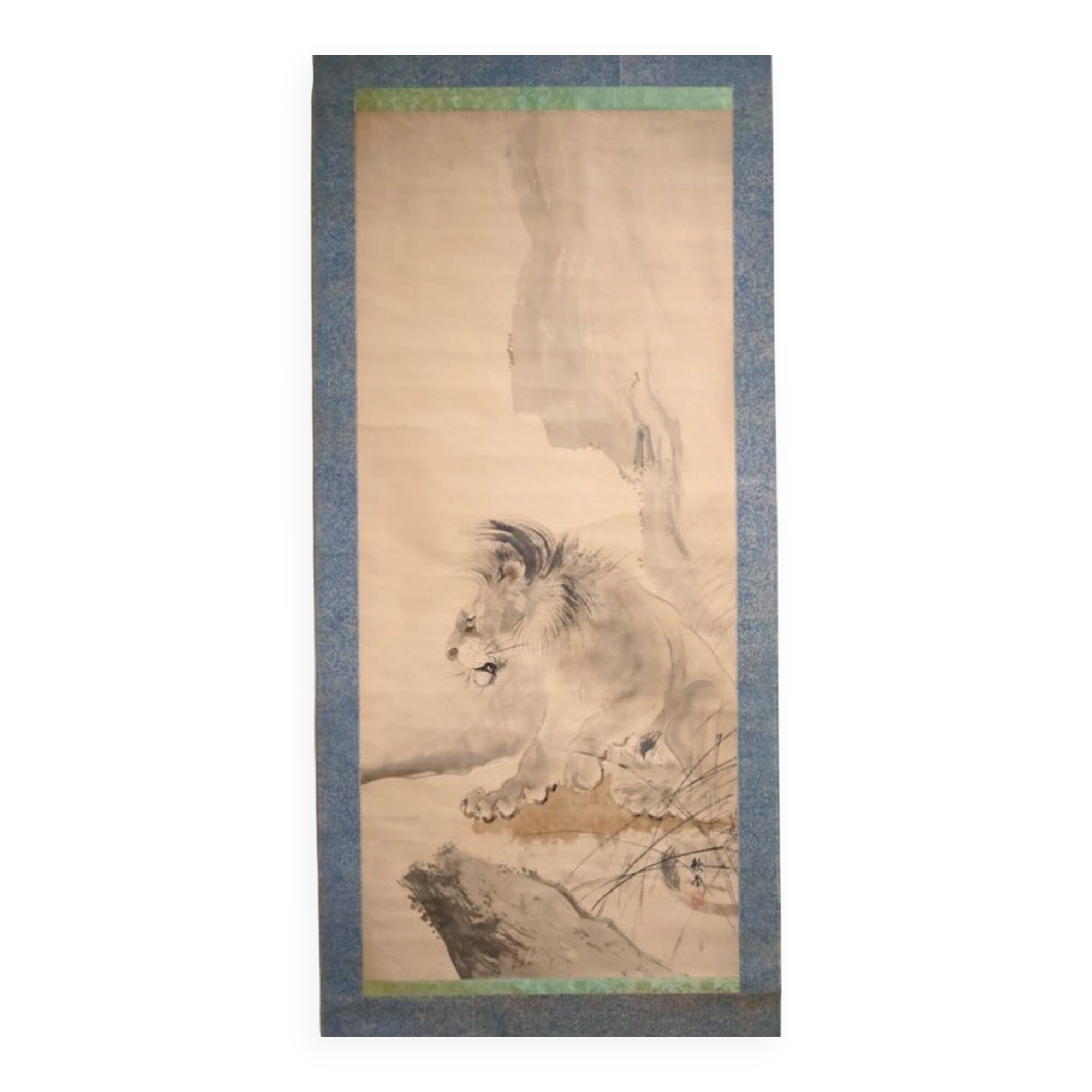 Lion - Japan - Signed Wada Raikyo (1896-1939)