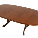 G-Plan oval adjustable table