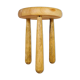 Tabouret Sculptural Scandinave Moderne Pin, Suède, années 1970
