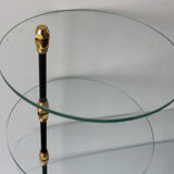 Summer-display, glass, brass, aluminum, 1950/60