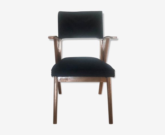 Fauteuil zig zag années 50