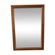 Mirror beveled wood vintage