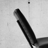 Armchair design vintage 60s black