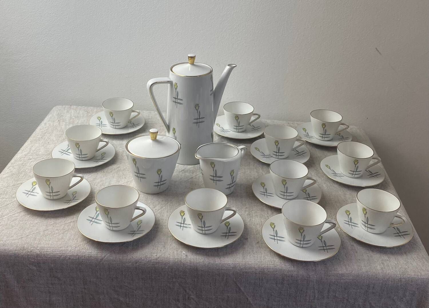 Bavaria Porcelain Coffee Set