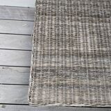 Wicker coffee table