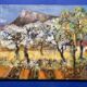 Thalmos, The Holy Mountain Sainte-Victoire, Oil on canvas