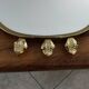 60s gold mirror