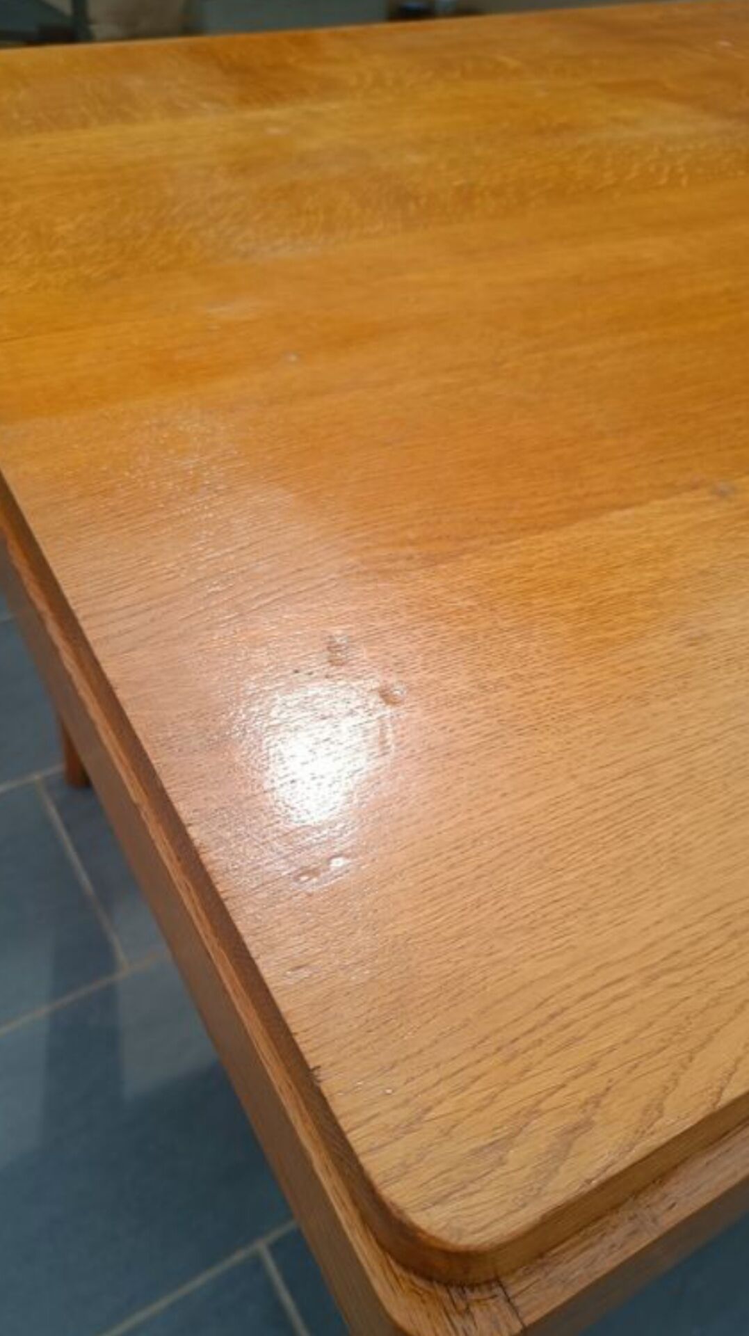 Scandinavian solid oak table