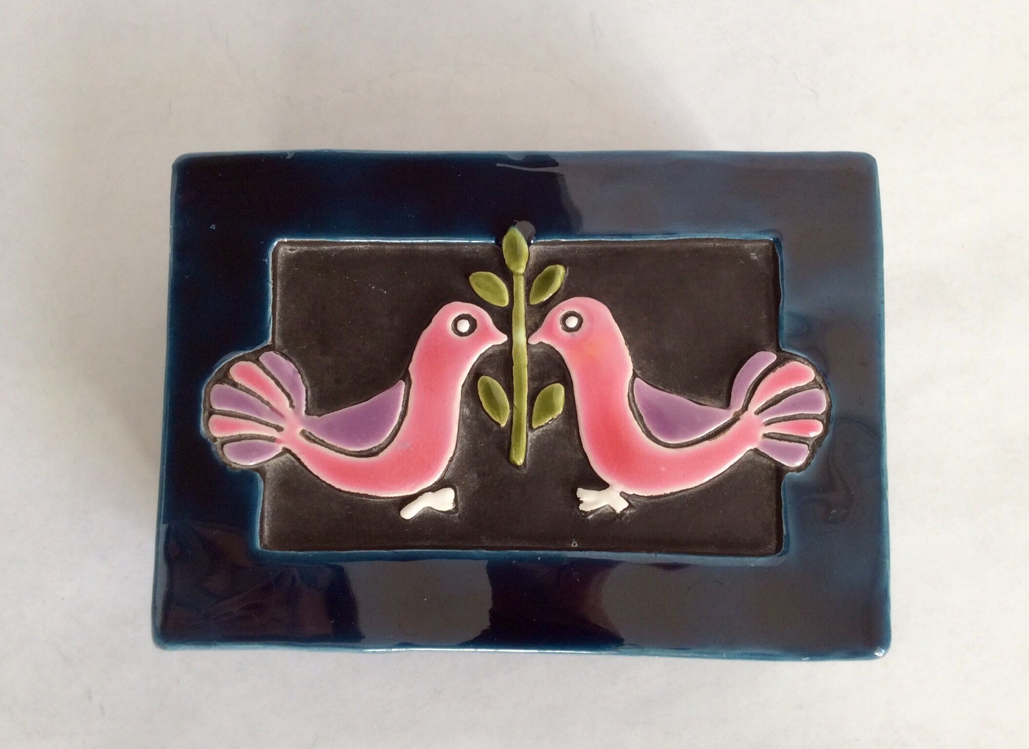 Ceramic box, 60s