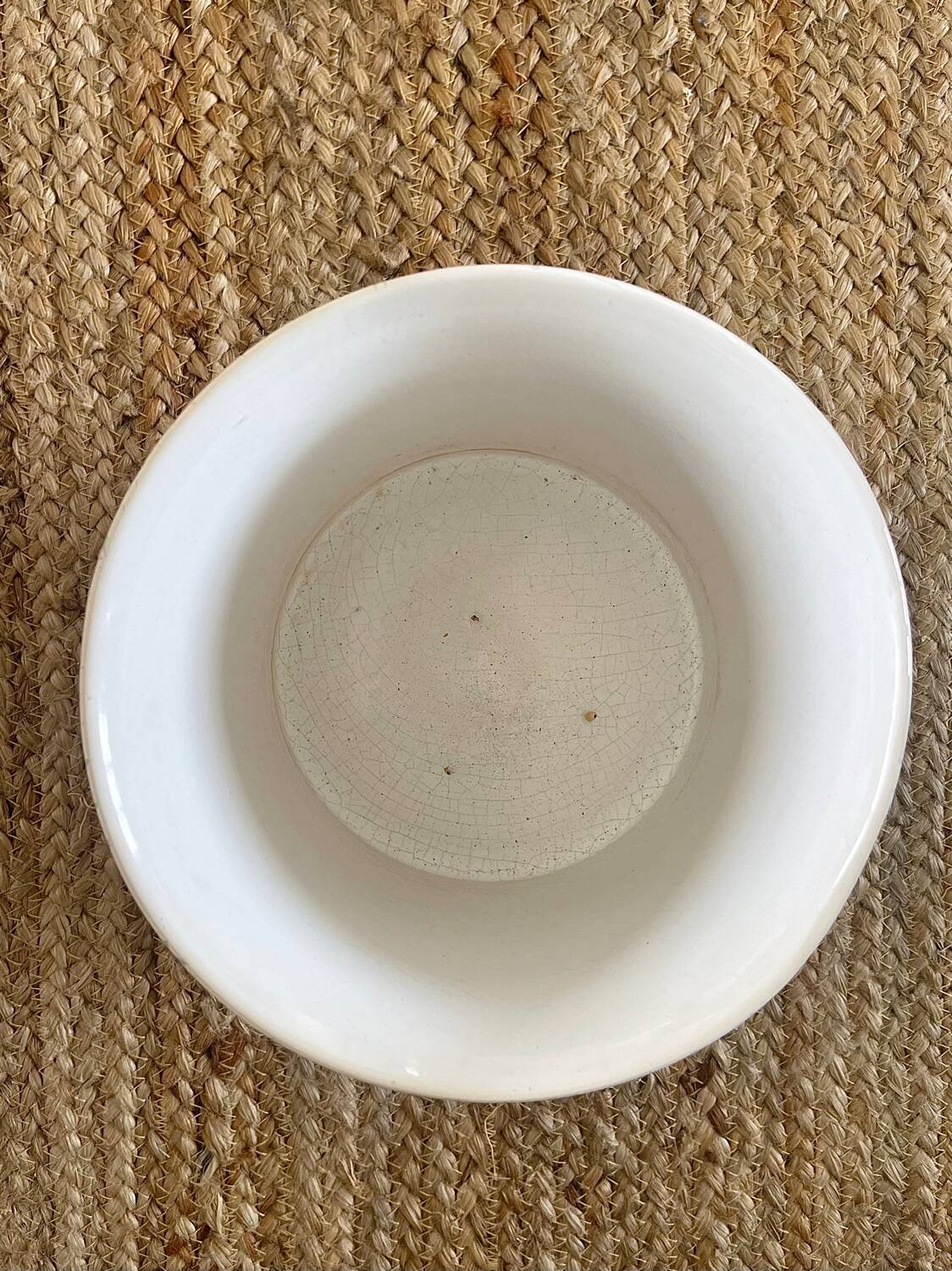 Speckled ceramic planter