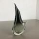 Multi-Color Heavy Large Murano Glass Sommerso Vase, Italy, 1970s