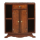 Art Deco cabinet in wood with marble top, France ca. 1930