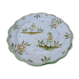 Plate decorated with grotesque