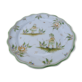 Plate with grotesque decoration