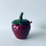 Ceramic pot strawberry slurry
