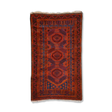 Colorful hand-knotted oriental rug 145x86cm