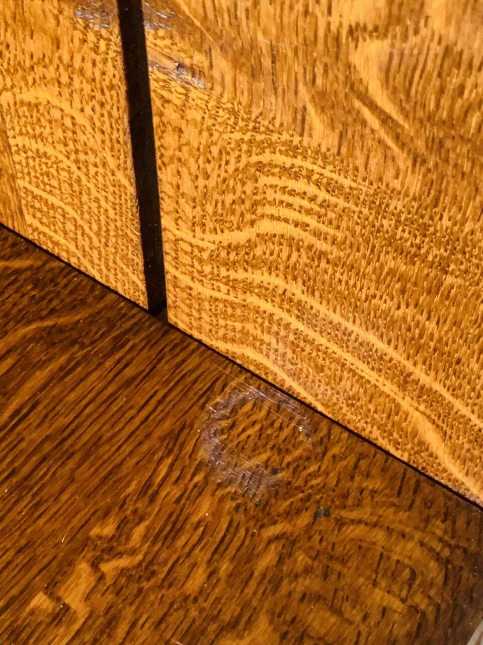 Set of 3 Vintage Modular Oak Bookcases