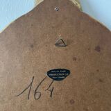 Golden baroque mirror