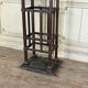 Pair of riveted wrought iron pedestals, circa 1900