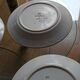 set of 4 Art Deco plates signed Louis Garin HB Quimper